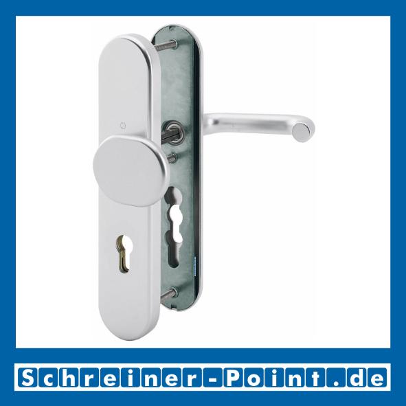 Schutzbeschlag Hoppe Paris Aluminium F1 Natur 86G/3331/3310/138 ES1 (SK2), 3364521, 6938104, 3346138, 6938187